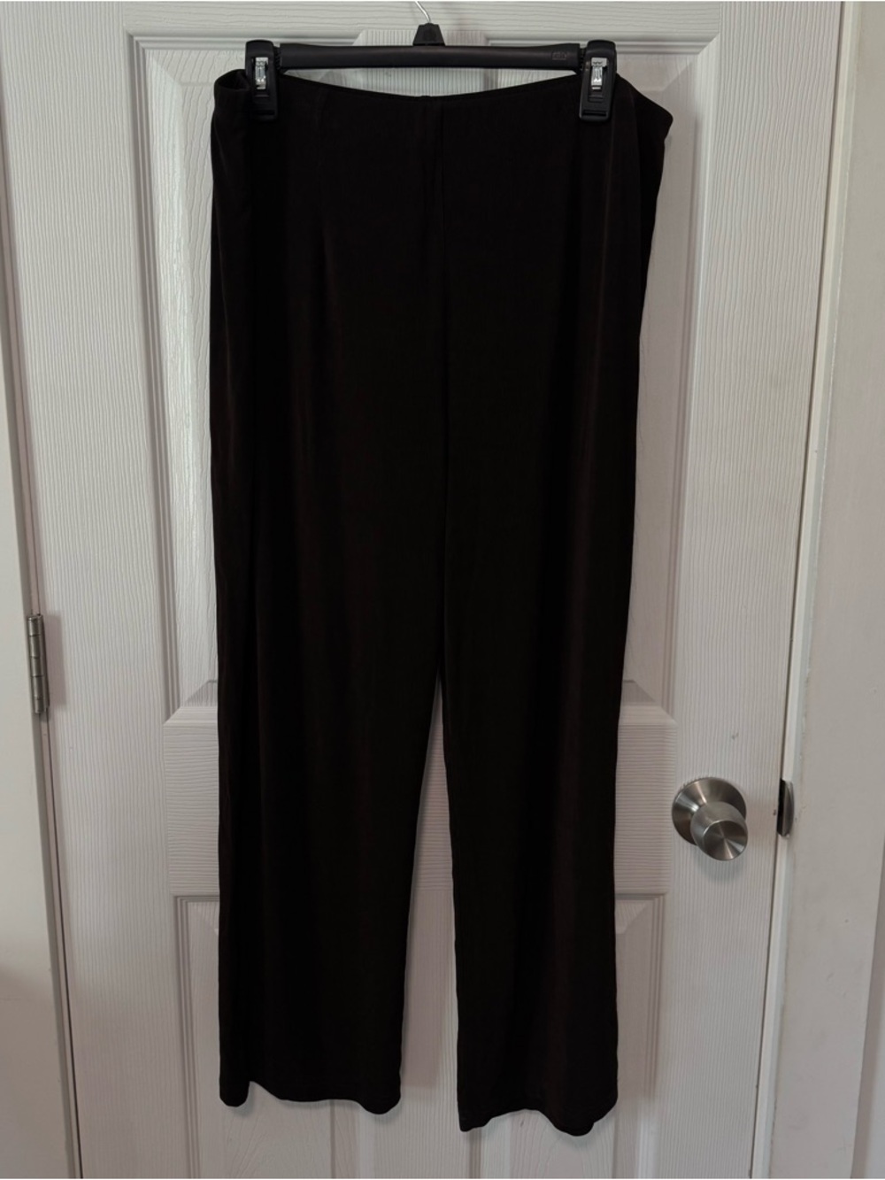 Chico's Brown Wide-Leg Pull-On Pants Size 3